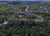 2018 р. Аерофотознімок замку з півдня
