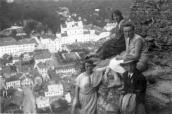 1930 р. Панорама центру від замку