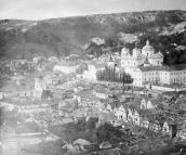 1916 р. Панорама міста з кляштором…