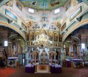 2019 р. Інтер’єр з видом на іконостас