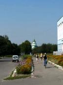 2008 р. Вулиця з перспективою на церкву