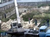 Залишки розібраного будинку