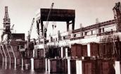 1960-і рр. Гребля у процесі будівництва