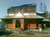 Церква Св. Василія Великого після пожежі