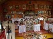 Вівтарна стіна (вигляд з хорів)