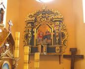 Кіот з іконою “Новозавітна Трійця” у…