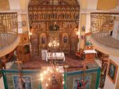 Вид на іконостас з хорів