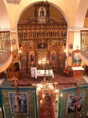 Вид на іконостас з хорів