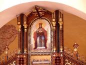 Верхній ярус іконостаста з іконою…