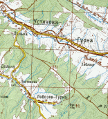 Карта (Устянова-Гурна)