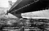 1853 р. Вигляд полотнища моста знизу,…