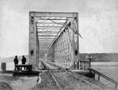 1876 р. Східний в’їзд на міст