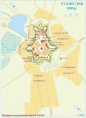 1800 р. План м. Станіславів