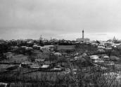 1914 р. (?) Панорама з церквою і ратушею