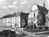1884 р. Університет і костел св.Миколи