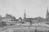 1844 р. Панорама центра міста