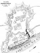 1825 р. План Херсонської фортеці