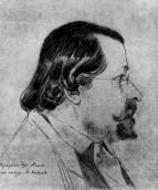 Клодт М.П. Портрет О.О.Агіна