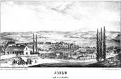 1847 р. Панорама Ясла зі сходу