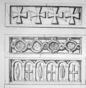Деталі різьблення саркофагу