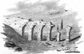 [1899 р.] Загальний вигляд руїн моста,…
