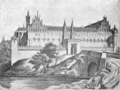 [1900 р.] Північний бік середнього замку