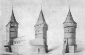 Башта столярів (зліва) і башта…