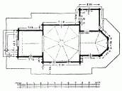 План церкви в с. Кошелів