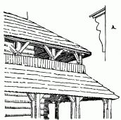 Деталь галерійки Успенської церкви в…