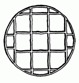 Вікно в оловяній рамі з ц-ви св.…