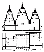 Поздовжній переріз і план