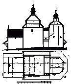 Поздовжній переріз і план