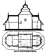 Поздовжній переріз і план…