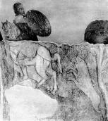 Вовк нападає на вершника