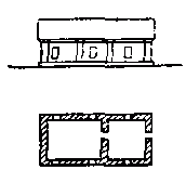 Фасад і план