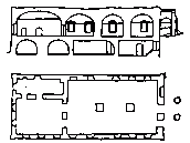 Переріз і план