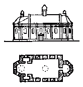 Фасад і план