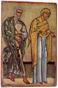 Св.Петро і богородиця. Ікона 1570-х рр.
