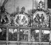 Пророчий і страсний ряди. Ліва частина