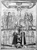 Розп’яття з донаторами. Ікона сер. 17…