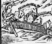 Син їсть з свинячого корита