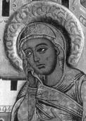 Богоматір. Фрагмент ікони…