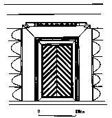 Село Черная Тиса. Хата XIX в. Дверь