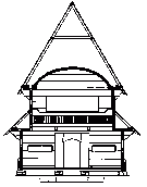 [1976 р.] Поперечний переріз нави