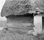 [1976 р.] Бічний фасад рубленої хати