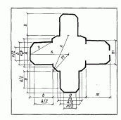Схема розбивки плану в натурі [с. 101]