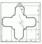 Схема розбивки плану в натурі [с. 120]