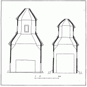 Поперечний розріз центру і бабинця [с.…