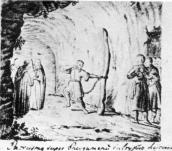 У Дальніх (?) печерах Києво-Печерської…