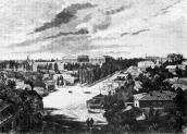 1873 р. Перспектива Бесарабської площі…